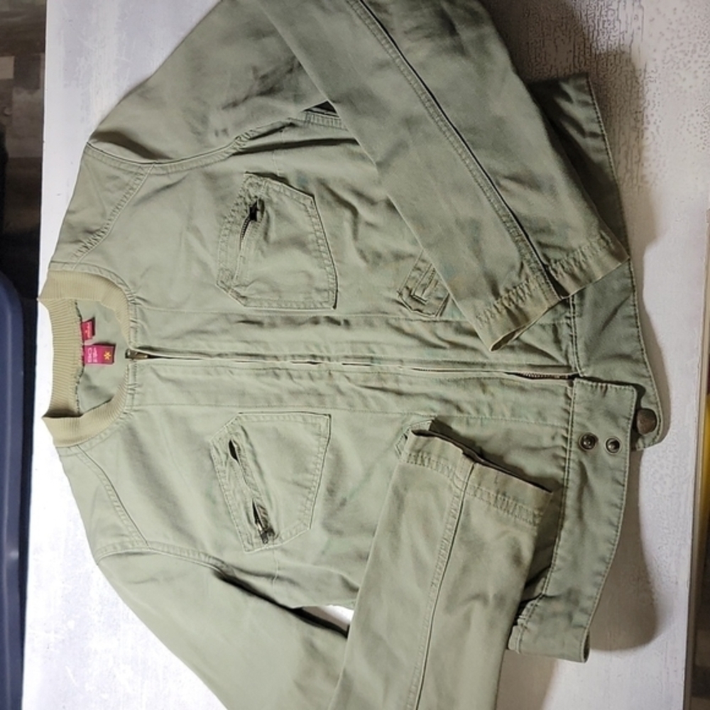 SO Uility Jacket, Olive Green, Size S